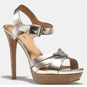 Coach Platform Heels